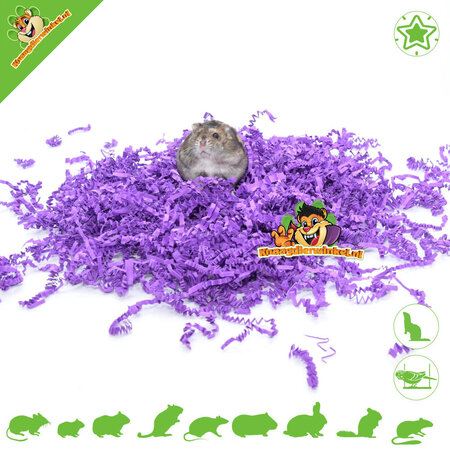 Knaagdierwinkel® Crinkle Nesting Material for Rodents & Rabbits