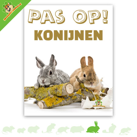 Knaagdierwinkel® Waking sign Rabbits