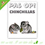 Knaagdierwinkel® Schild Chinchillas beobachten