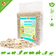 Knaagdierwinkel® ¡Cobertor de suelo de algodón y cáñamo de 35 litros para roedores y conejos!