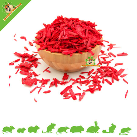 Knaagdierwinkel® Couvre-sol couleur bois