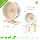 Knaagdierwinkel® Wooden Aluminum Exercise Wheel for Rodents!