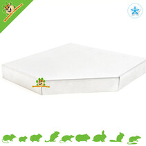 Aluminum corner shelf 20 cm