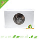 Knaagdierwinkel® Aluminium-Chinchillahaus 30 cm für Chinchillas, Degus, Rennmäuse und Ratten