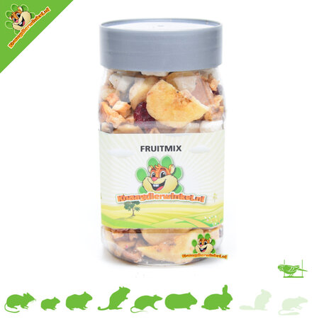 Knaagdierwinkel® Mezcla de frutas para roedores y pájaros.