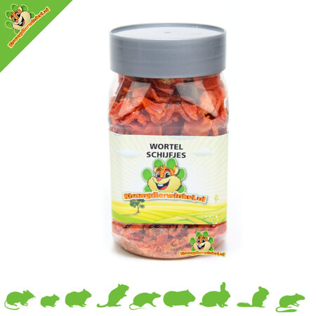 Knaagdierwinkel® Chips de Zanahoria 150 gramos