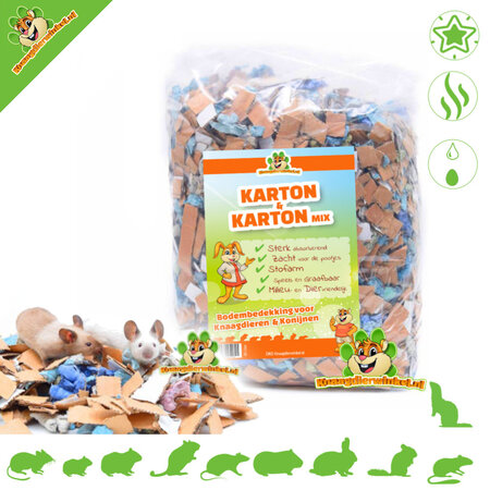 The Natural Pet Brand Mieszanka okrywy gruntowej Card N Card
