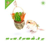 Festlicher Knabberkorb für Nager und Kaninchen!