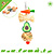 Houten Avocado Knabbel Speelgoed 22 cm
