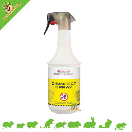 Versele-Laga Desinfectie Spray 1 Liter voor Knaagdieren & Konijnen!