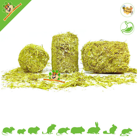 Knaagdier Kruidenier HayChunks 3 piece for Rodents & Rabbits!