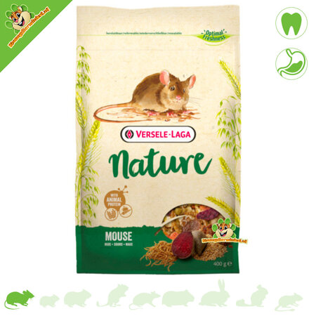 Versele-Laga Nature Nourriture pour Souris 400 grammes Nourriture pour Souris