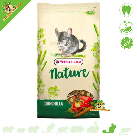 Versele-Laga Nature Chinchilla 2,3 kg Nourriture pour chinchilla