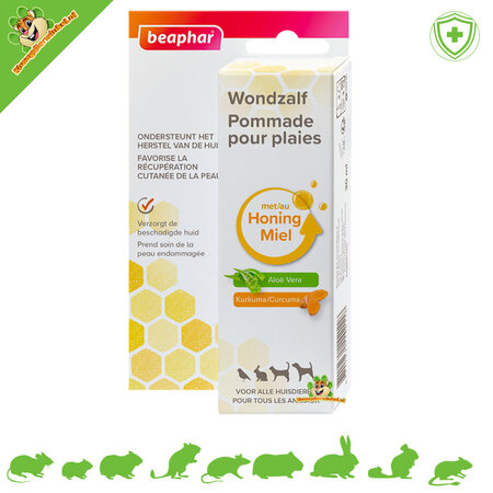 Beaphar Wondzalf Honing 30 gram voor Knaagdieren & Konijnen!