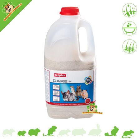 Beaphar Care Plus Chinchilla Arena de Baño 1,3 kg