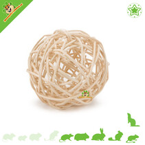 Rattan Speelbal 9 cm