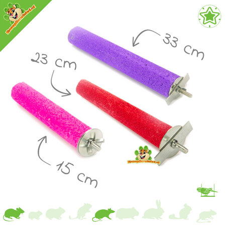 Kletterstock zum Abnutzen der Nägel