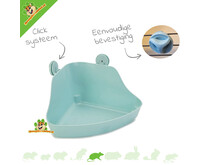 Hoektoilet Rodet 32 cm voor Ratten