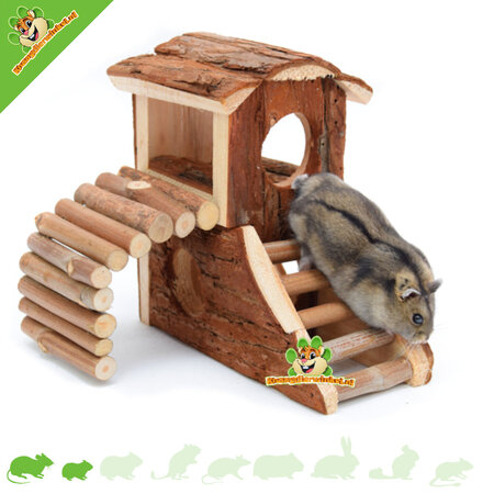 Torre de Juegos Forestal 17 cm para Roedores!