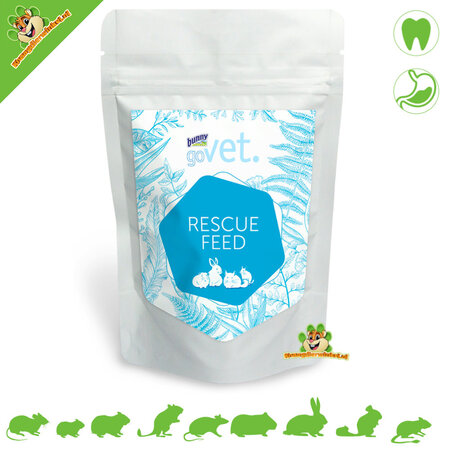 Bunny Nature GoVet RescueFeed pour rongeurs et lapins !