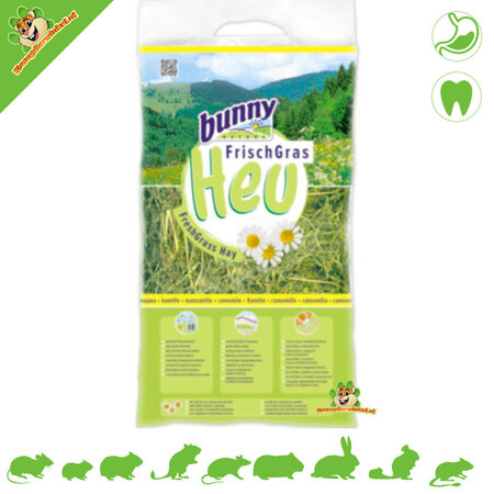 Bunny Nature FreshGras Heno Manzanilla 500 gramos