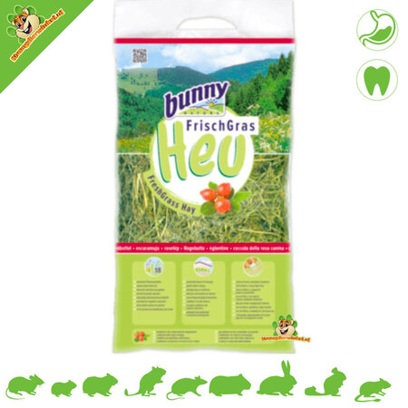 Bunny Nature FreshGras Hooi Rose musquée 500 grammes