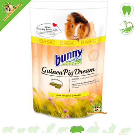 Bunny Nature CaviaDroom Basic 1,5 kg nourriture pour cochon d'Inde