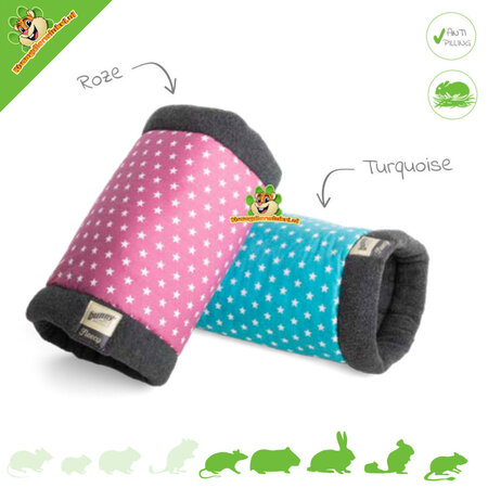 Bunny Nature Fleecy Tunnel 28 cm for Rodents & Rabbits!