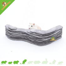 Hamsterscaping pared gris 29 cm