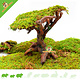 Hamsterscaping Nager-Bonsai 22 cm aus Kunstharz