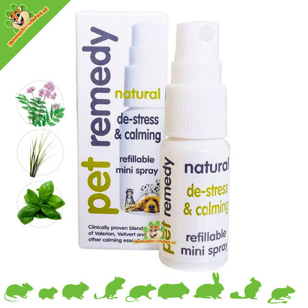 Pet Remedy Beruhigungsspray 15 ml für Nagetiere und Kaninchen!