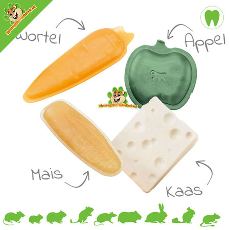 Ferplast Mały i naturalny kamień do gryzienia Goodbite dla gryzoni i królików!