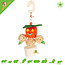 Jack Pumpkin Spielzeug für Nagetiere und Kaninchen