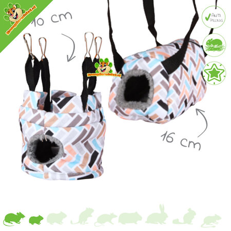 Hamac Cube Clara pour Rongeurs !