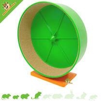 Plastic running wheel with cork 27 cm