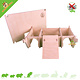 Getzoo Maison à plusieurs chambres avec Merlin 28 cm sans clous pour rongeurs !