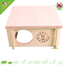 Dsungi-Haus aus Holz, 15 cm