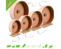 Houten Kurk Looprad voor Knaagdieren!