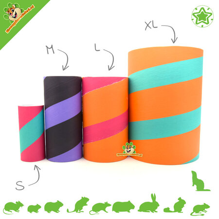 Happy Pet Chube Tunnel for Rodents & Rabbits!