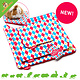 HayPigs Harlequin Plasmat Set de 3 pour rongeurs et lapins !