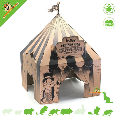 HayPigs Cabane en carton 33 cm pour rongeurs !