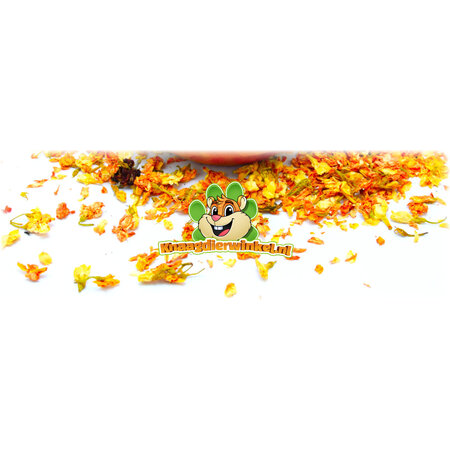Gedroogde Jasmijn Bloemen voor Knaagdieren en Konijnen