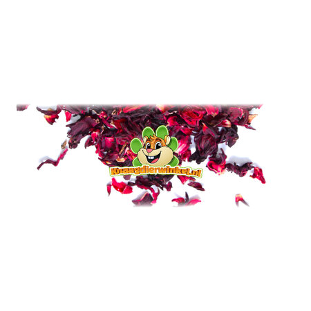 Dried Hibiscus Flowers for Rodents and Rabbits 150 grams