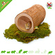 Tree Trunk Tunnel Lampegan for Rodents!