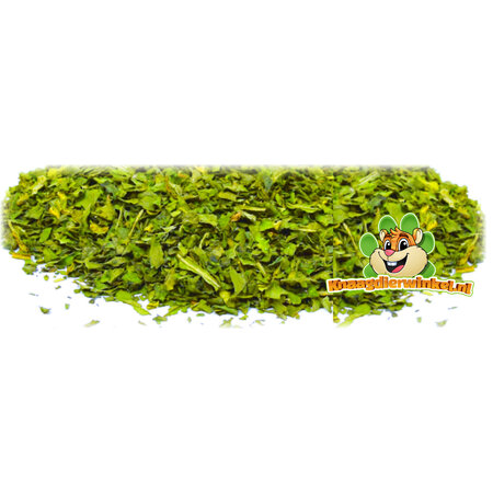 Feuilles d'épinards séchées pour rongeurs et lapins !