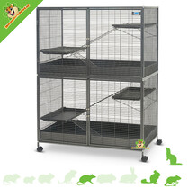 Nagerkäfig Suite Royale XL Anthrazit 115 x 67,5 x 153 cm