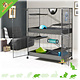 Savic Nagerkäfig Suite Royale XL Anthrazit 115 x 67,5 x 153 cm