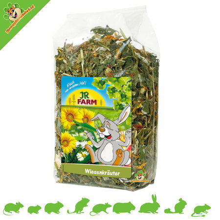 JR Farm ¡Hierbas de pasto para roedores y conejos!