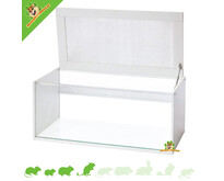 Marrakesch Gerbilarium Terrarium 100 Weiß für Hamsterscaping