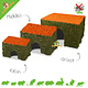 JR Farm Mountain Meadow Hay House with Carrot Roof